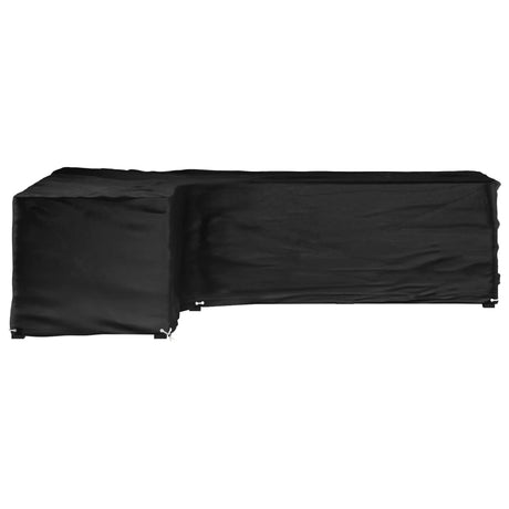 Vidaxl tuinmeubelhoezen met 16 oogjes l-vormig 210x260x80 cm