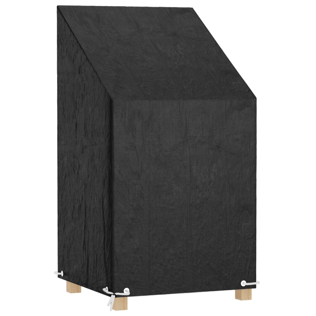 Vidaxl tuinstoelhoes met 8 oogjes 65x65x80 120 cm polyetheen