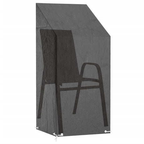 Vidaxl tuinstoelhoes met 8 oogjes 65x65x110 150 cm polyetheen