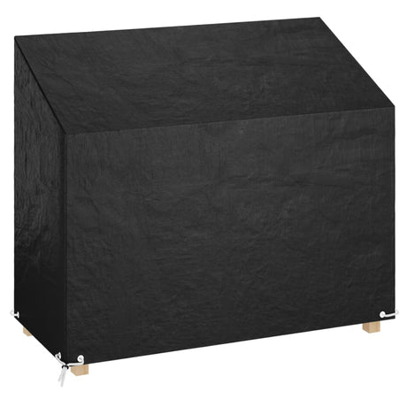 Vidaxl tuinbankhoes met 8 oogjes 160x70x70 88 cm polyetheen