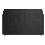 Vidaxl tuinbankhoes met 8 oogjes 190x70x70 88 cm polyetheen