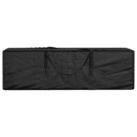 Vidaxl opbergtas voor tuinkussens 135x40x55 cm polyetheen zwart