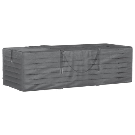 Vidaxl opbergtas voor tuinkussens 135x40x55 cm polyetheen zwart