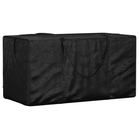 Vidaxl opbergtas voor tuinkussens 150x75x75 cm polyetheen zwart