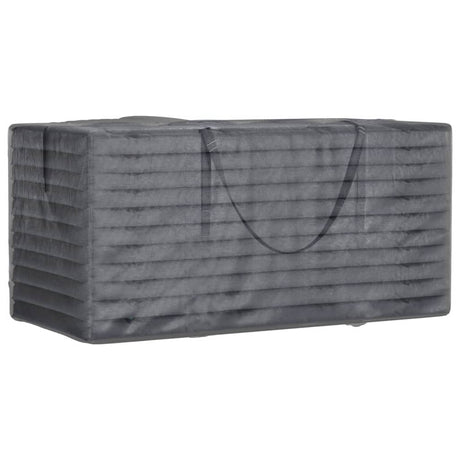 Vidaxl opbergtas voor tuinkussens 150x75x75 cm polyetheen zwart