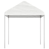 VidaXL Pavillon mit Dach 6,69 x 2,28 x 2,69 m Polyethylen weiß