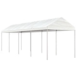 VidaXL Pavillon mit Dach 8,92 x 2,28 x 2,69 m Polyethylen weiß