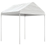 VidaXL Pavillon mit Dach 8,92 x 2,28 x 2,69 m Polyethylen weiß