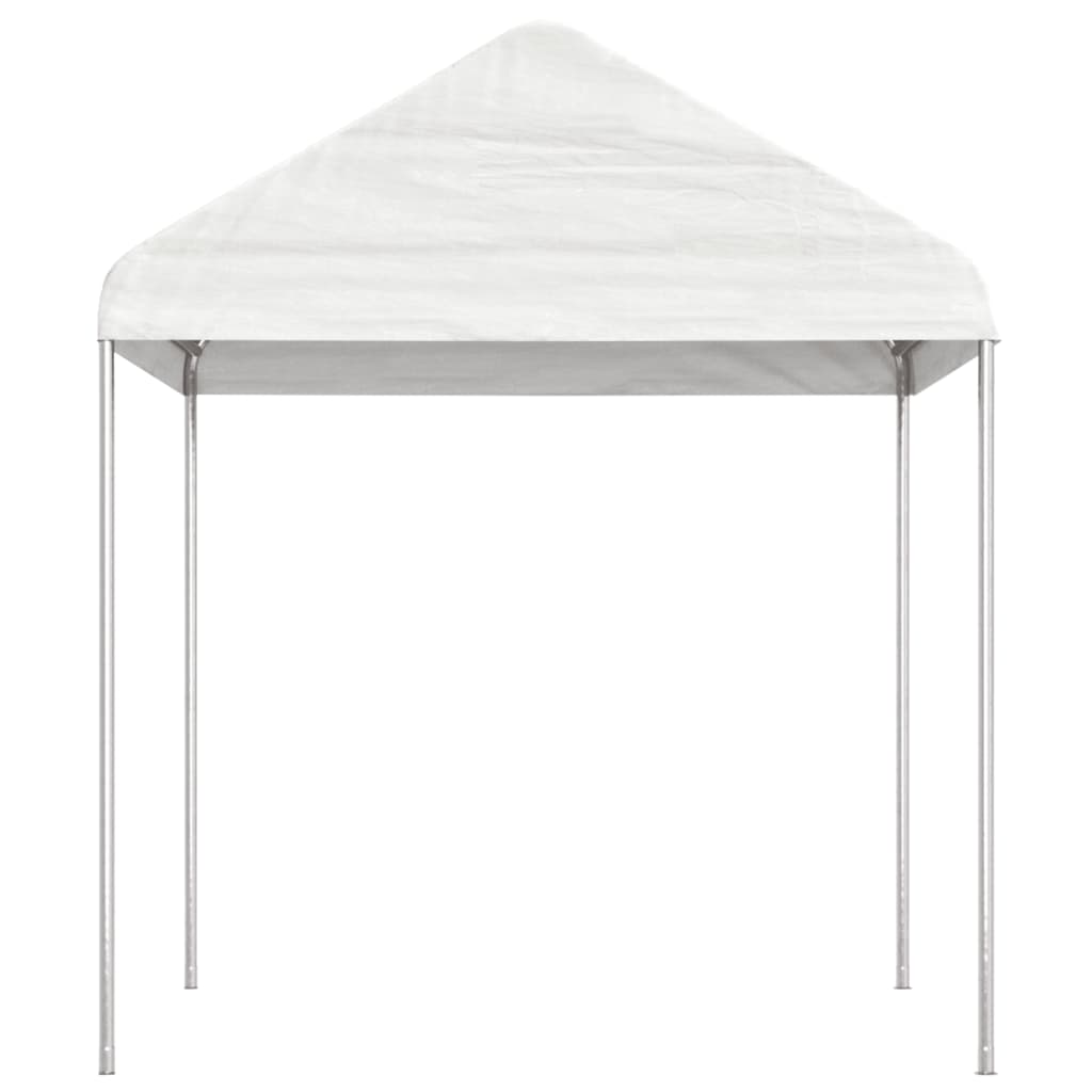 VidaXL Pavillon mit Dach 8,92 x 2,28 x 2,69 m Polyethylen weiß