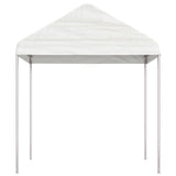 VidaXL Pavillon mit Dach 15,61 x 2,28 x 2,69 m Polyethylen weiß