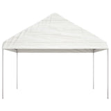 VidaXL Pavillon mit Dach 8,92 x 4,08 x 3,22 m Polyethylen weiß
