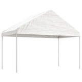 VidaXL Pavillon mit Dach 17,84 x 4,08 x 3,22 m Polyethylen weiß