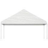 VidaXL Pavillon mit Dach 4,46 x 5,88 x 3,75 m Polyethylen weiß