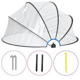 Vidaxx Schwimmbadabdeckung rund 315x158 cm PVC