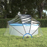 Vidaxx Schwimmbadabdeckung rund 315x158 cm PVC