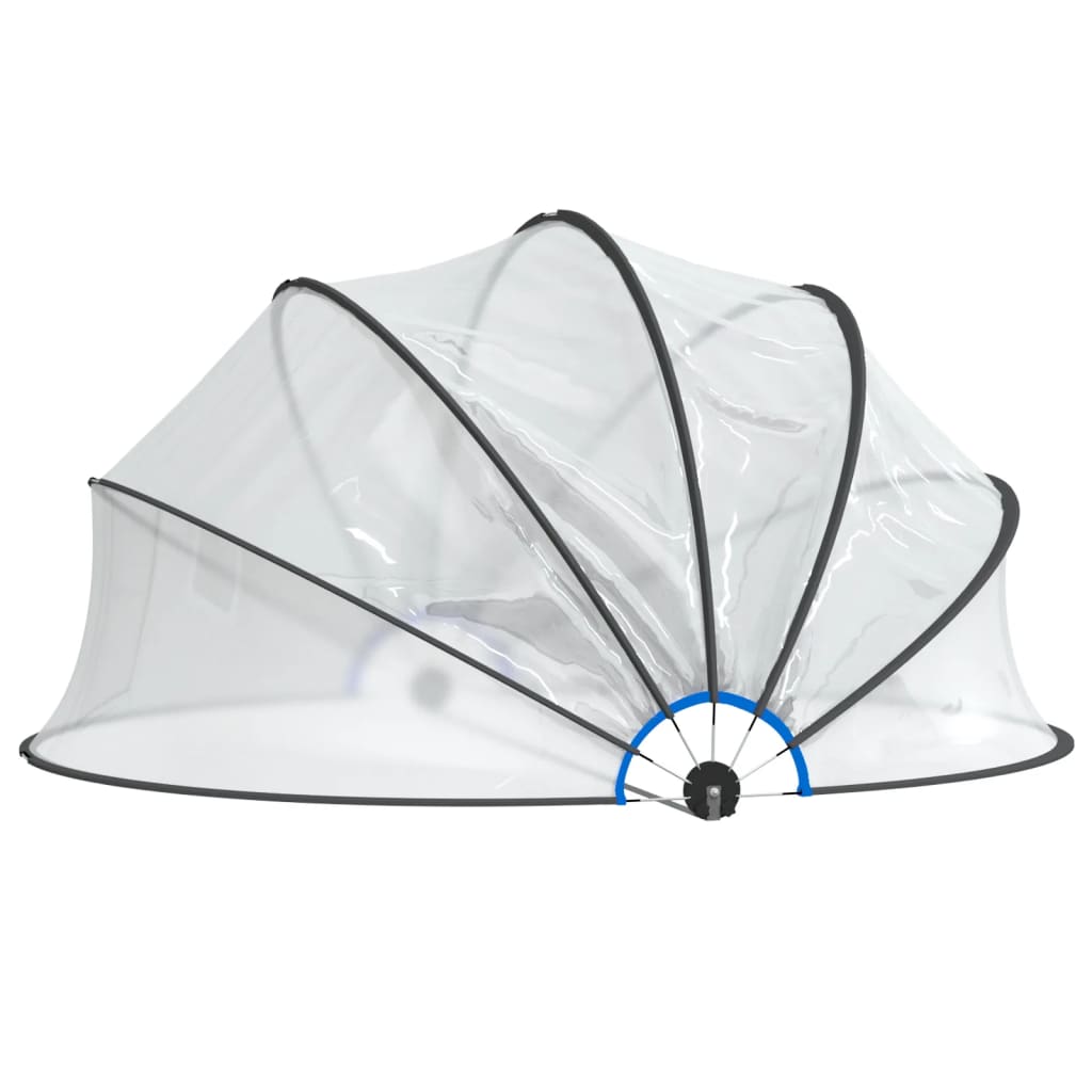Vidaxx Schwimmbadabdeckung rund 467x234 cm PVC