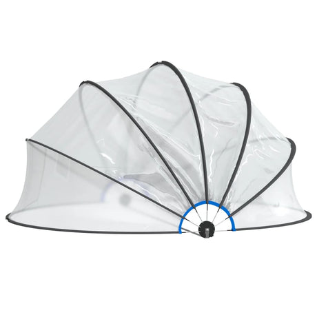 Vidaxx Schwimmbadabdeckung rund 467x234 cm PVC