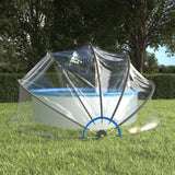 Vidaxx Schwimmbadabdeckung rund 467x234 cm PVC