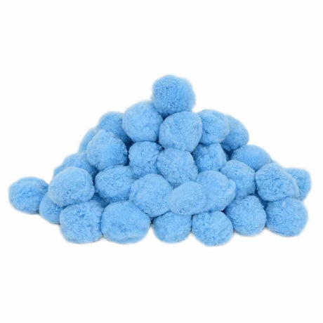 Vidaxl Schwimmbadfilterball antibakteriell 700 g Polyethylen blau