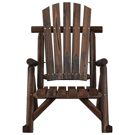 Vidaxl tuinschommelstoel 69x96x101 cm massief vurenhout