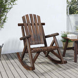 Vidaxl tuinschommelstoel 69x96x101 cm massief vurenhout