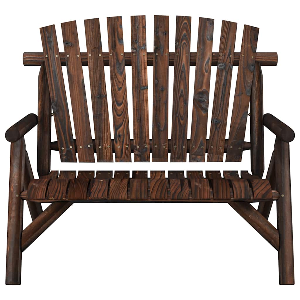 Vidaxl tuinbank 2-zits 119x85x98 cm massief vurenhout