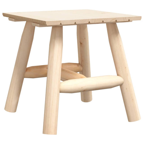 Vidaxl bijzettafel 49x49x50 cm massief vurenhout