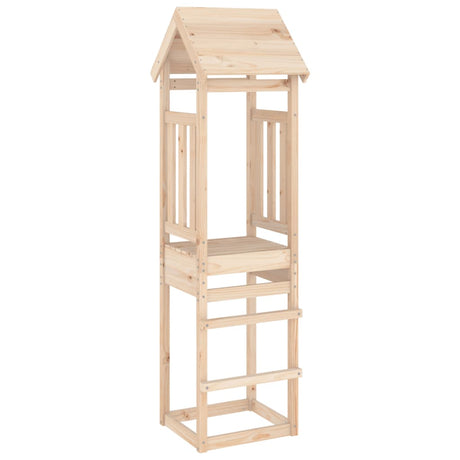 VidaXL Spielturm 52,5x46,5x206,5 cm massives Kiefernholz