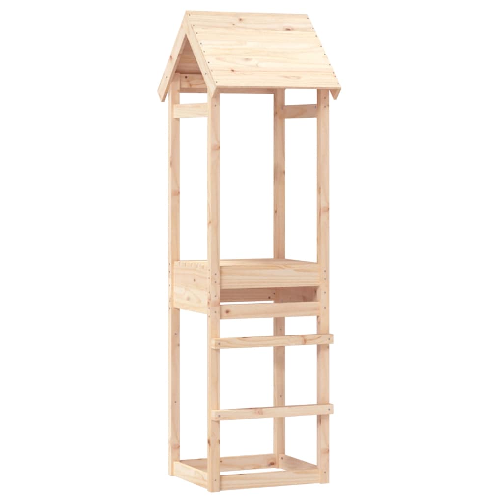 Vidaxx Spielturm 53x46,5x194 cm massives Kiefernholz