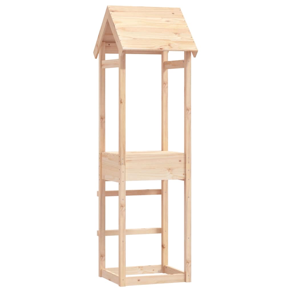 Vidaxx Spielturm 53x46,5x194 cm massives Kiefernholz