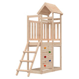 VidaXL Spielhaus 52,5x110,5x214 cm massives Kiefernholz