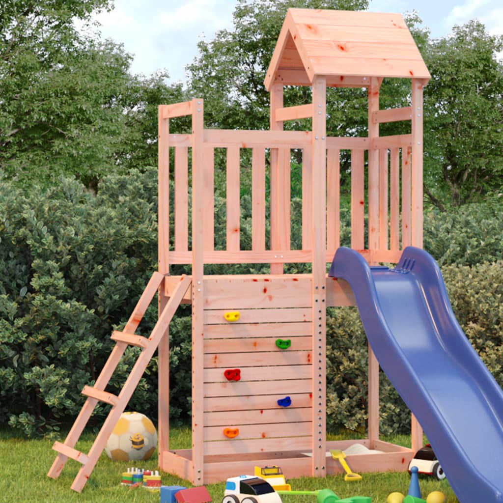 VidaXL Spielhaus 52,5x110,5x214 cm massives Douglas-Holz