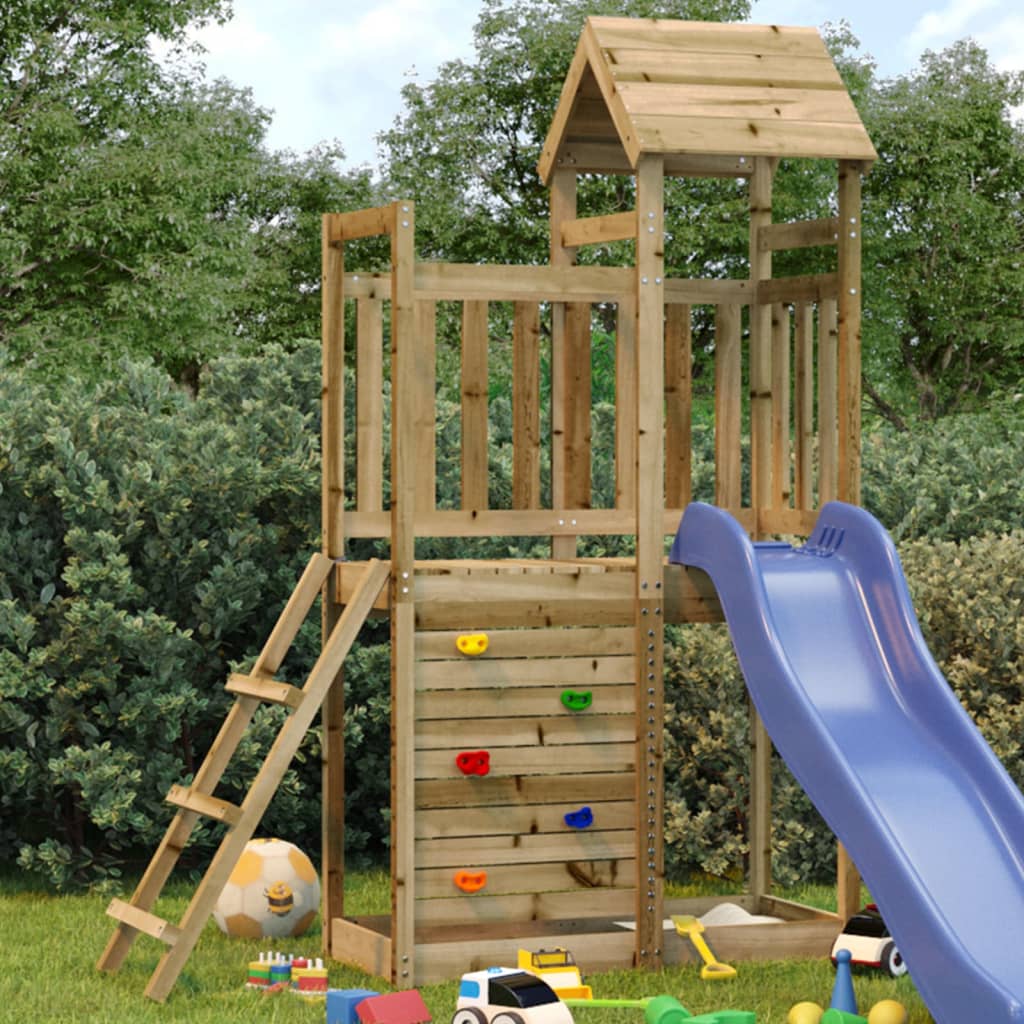VidaXL Spielhaus 52,5x110,5x214 cm imprägniertes Kiefernholz