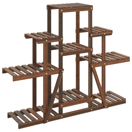 Vidaxx Blumenständer 110x25x96 cm massives Kiefernholz
