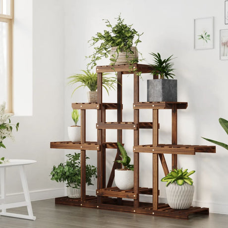 Vidaxx Blumenständer 110x25x96 cm massives Kiefernholz