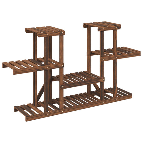VidaXL Pflanzenständer 110x25x73 cm massives Kiefernholz