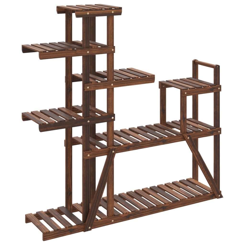 Vidaxx Pflanzenständer 110x25x111 cm massives Kiefernholz