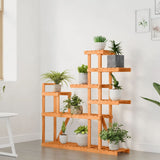 Vidaxx Pflanzenständer 110x25x111 cm massives Kiefernholz