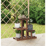 Vidaxx Pflanzenständer 58x25x51 cm massives Kiefernholz