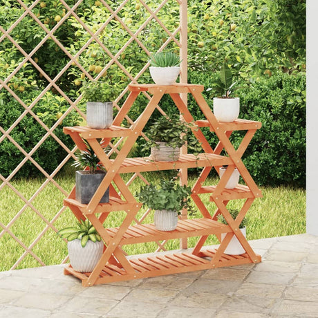 Vidaxx Pflanzenständer 110x25x105 cm massives Kiefernholz