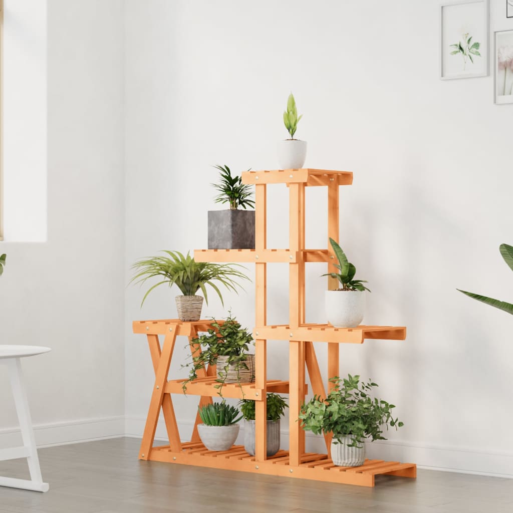 Vidaxx Pflanzenständer 95x25x96 cm massives Kiefernholz