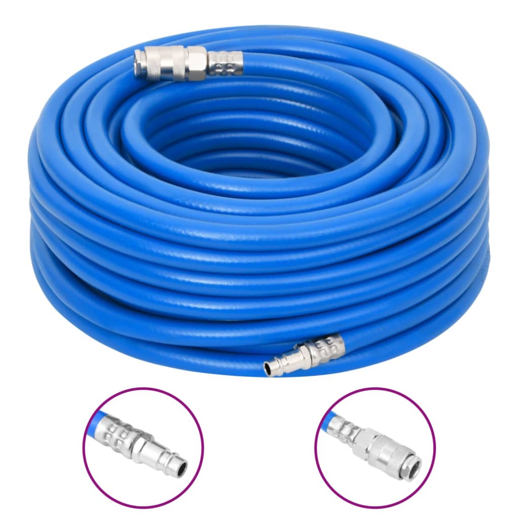 VidaXL Luftschlauch 0,7'' 50 m PVC blau