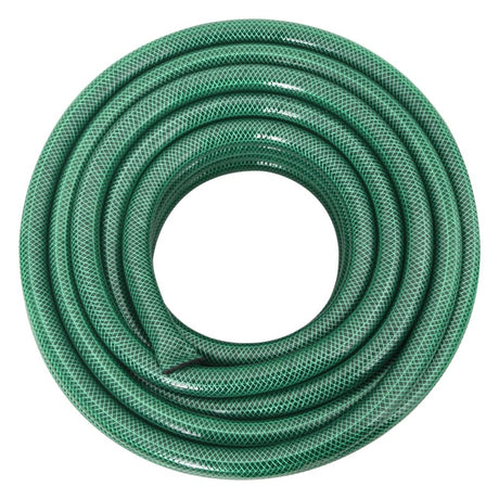 Vidaxl Gartenschlauch mit Kupplungsset 0,75'' 30 m PVC grün
