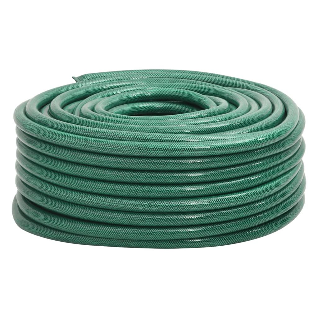 VidaXL Gartenschlauch 1'' 30 m PVC grün