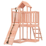 VidaXL Spielhaus mit Kletterwand aus massivem Douglasienholz