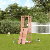 VidaXL Spielhaus mit Kletterwand aus massivem Douglasienholz