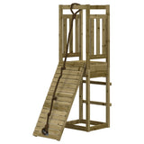 VidaXL Spielhaus mit Kletterwand aus imprägniertem Kiefernholz