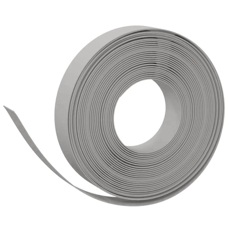 Vidaxl Gartenkanten 5 Stk. 10 m 10 cm Polyethylen grau