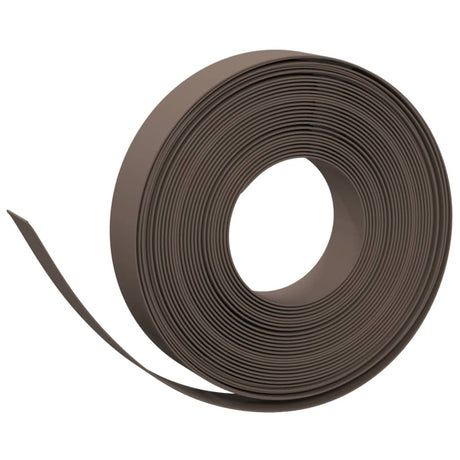 Vidaxl Gartenkanten 3 Stk. 10 m 10 cm Polyethylen braun