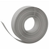Vidaxl Gartenkanten 2 Stk. 10 m 15 cm Polyethylen grau